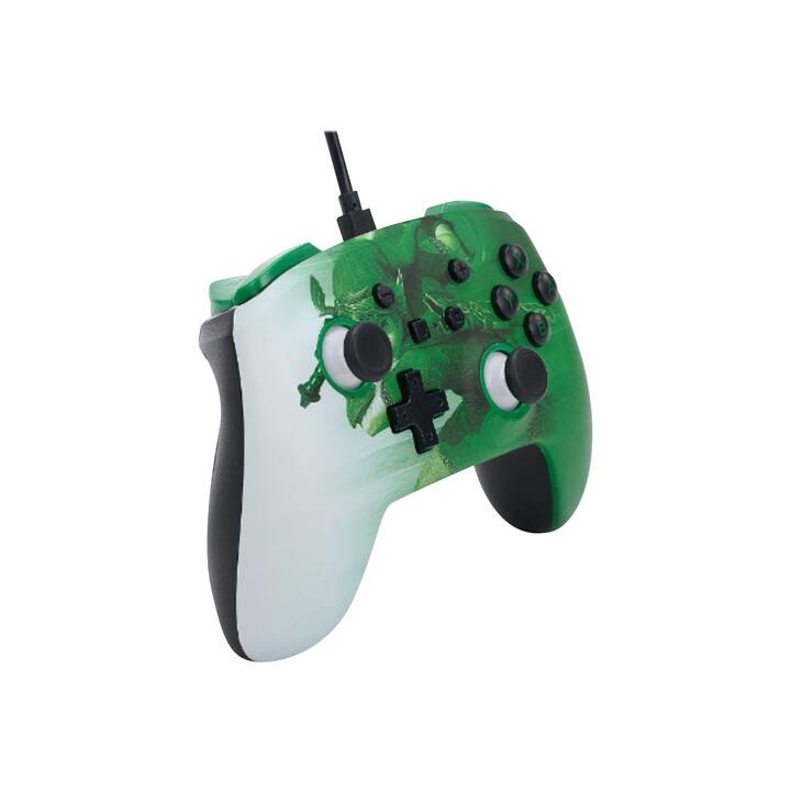 POWER A Heroic Link Manette (Vert, Blanc)