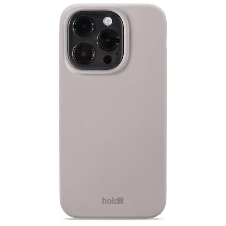 HOLDIT Backcover (iPhone 15 Pro, Taupe)