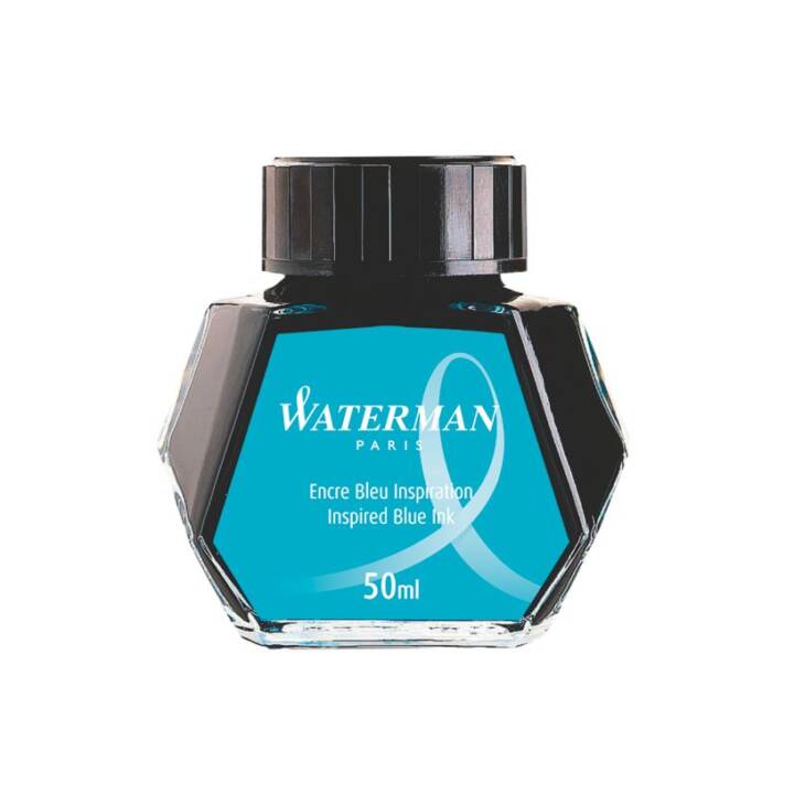 WATERMAN Tinte (Blau, 50 ml)