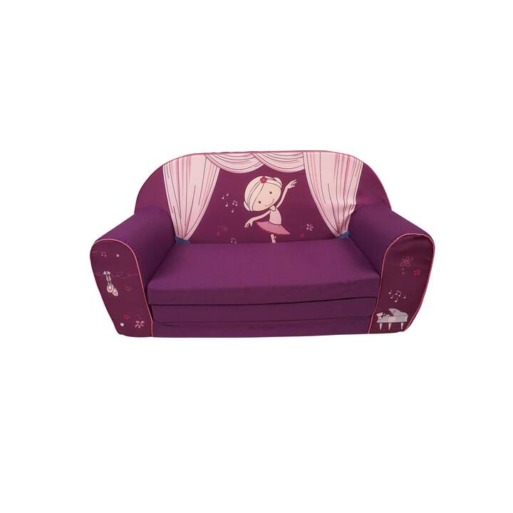 KNORRTOYS Kindersofa Miniclara Wonderland (Violett, Pink)