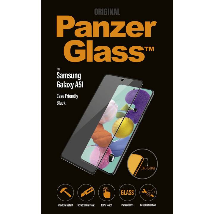 PANZERGLASS Verre de protection d'écran Friendly (Galaxy A51)