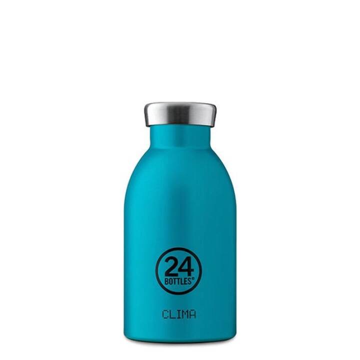 24BOTTLES Bottiglia sottovuoto Clima Atlantic Bay (0.33 l, Blu)