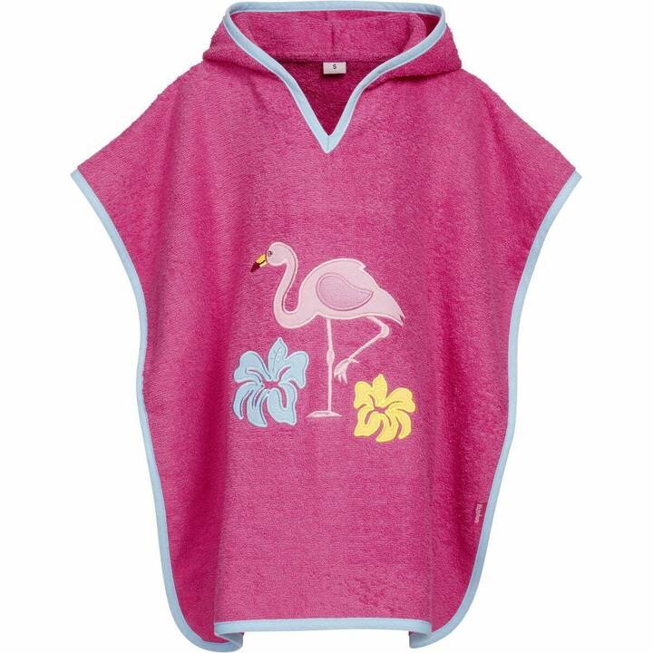 PLAYSHOES Poncho (Flamant rose)