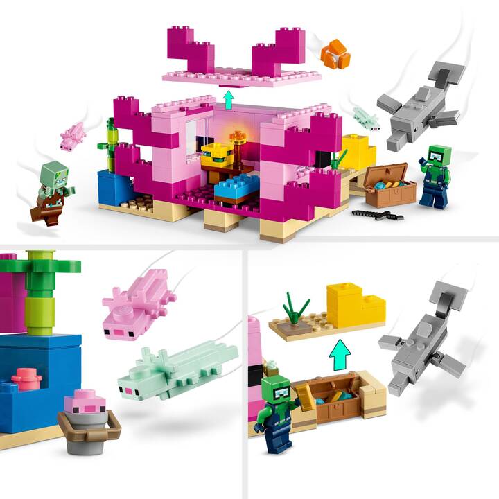 LEGO Minecraft La casa dell’Axolotl (21247)