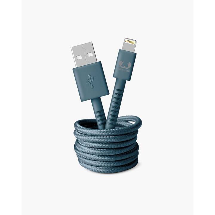 FRESH 'N REBEL 2ULC200DB Câble (USB Typ-A, Lightning, 2 m)