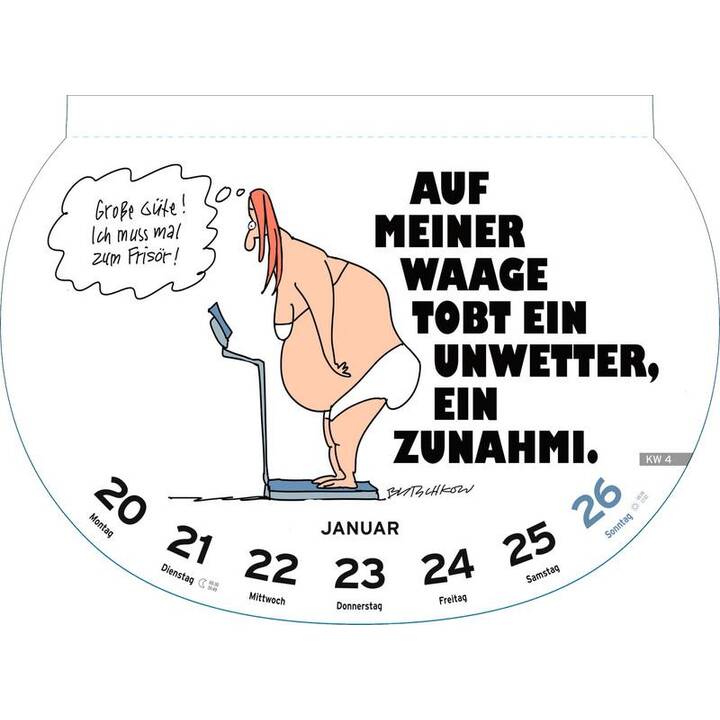 HEYE KALENDER Bildkalender Dumme Sprüche (2025)