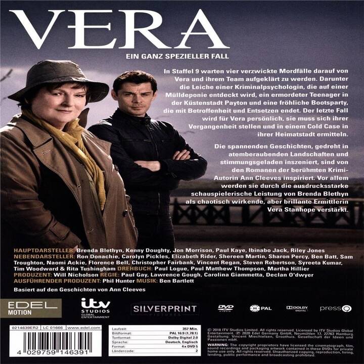 Vera - Ein ganz spezieller Fall Saison 9 (DE, EN)