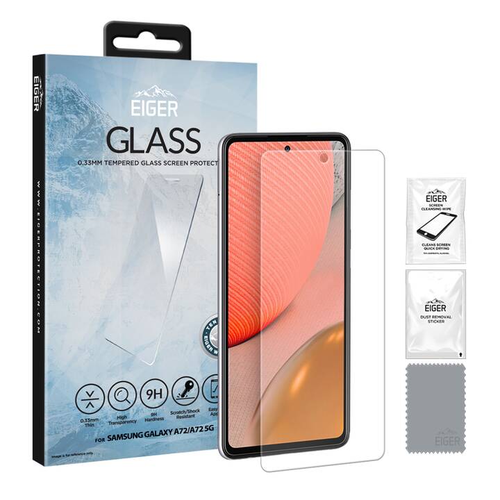EIGER Displayschutzglas Glass (Galaxy A72)