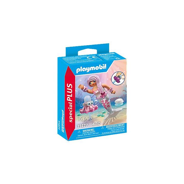 PLAYMOBIL Special Plus Meerjungfrau mit Spritzkrake (71477)