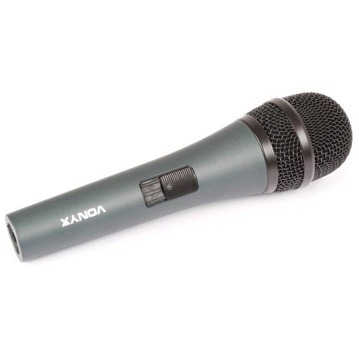 VONYX DM825 Microphone à main (Noir, Gris)