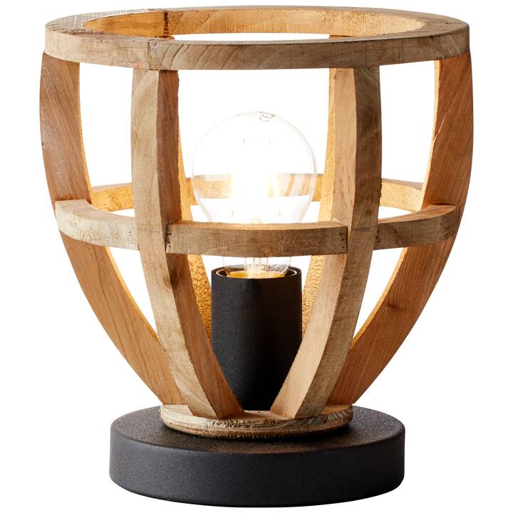 BRILLIANT Lampe de table Matrix Nature (Nature, Noir)