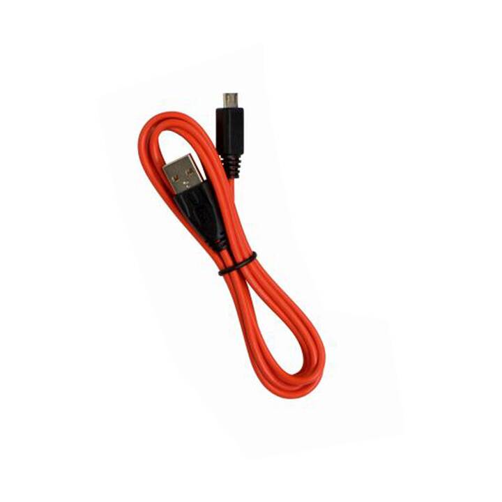 JABRA Verbindungskabel (Rot, USB A, MicroUSB)