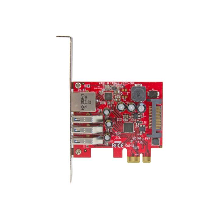 STARTECH.COM Carte 3 ports PCI Express USB 3.0