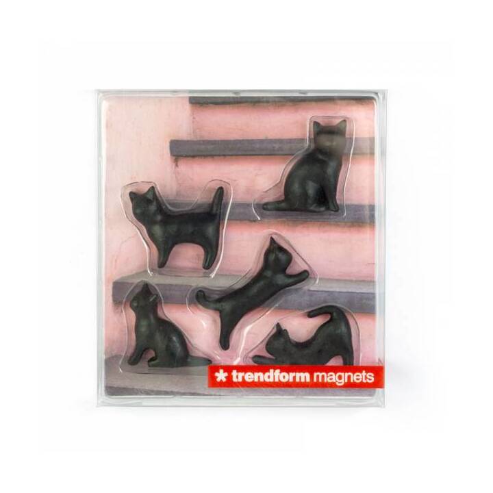 TRENDFORM Meow Punaises magnétique (5 pièce)