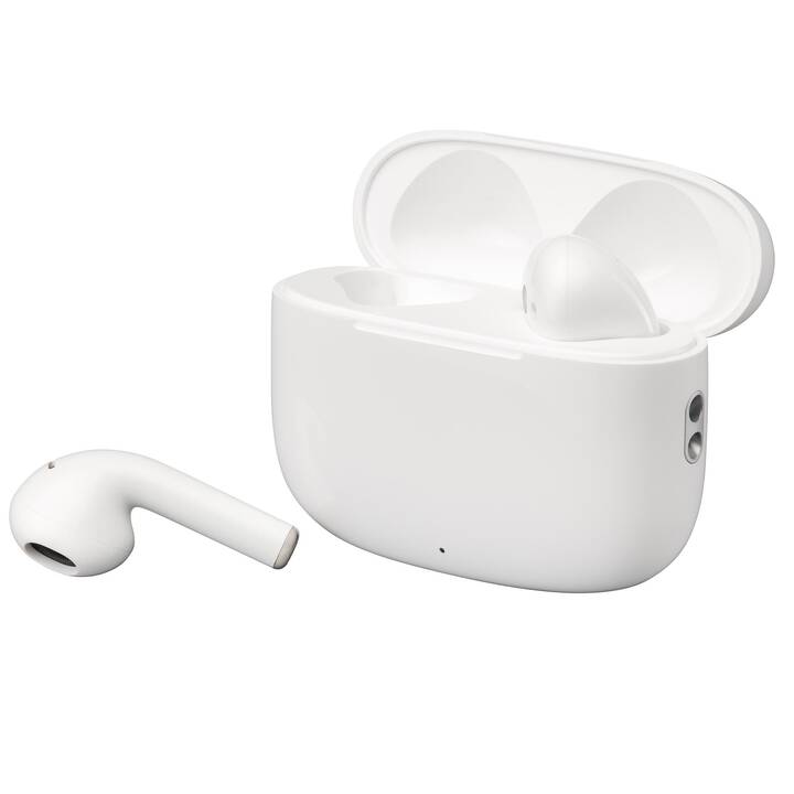 INTERTRONIC Bluetooth Earphones EP-545 TWS (Bluetooth 5.3, Bianco)