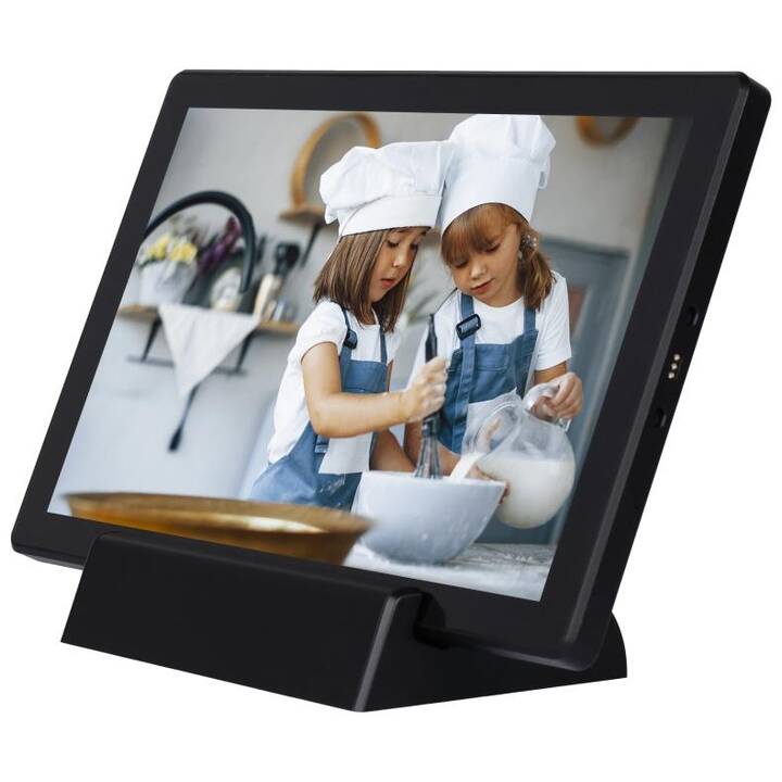Denver PFF-1070B Cadre Photo Numérique Noir 10.1 Pouces Écran Tactile WiFi