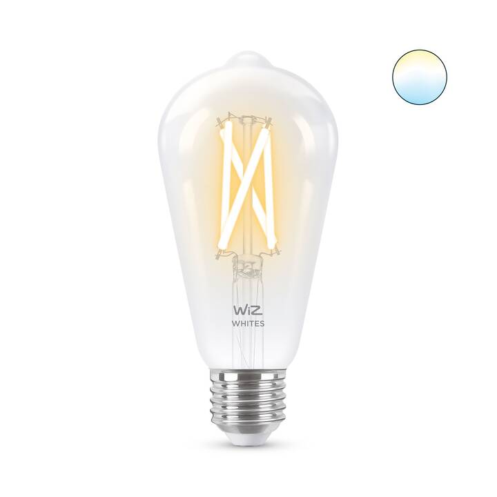 WIZ Ampoule LED ST64 (E27, WLAN, Bluetooth, 6.7 W)