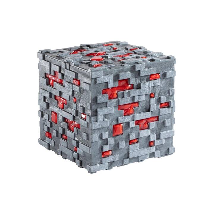 PALADONE Illuminazione per armadi  Minecraft Illuminating Redstone Ore Cube  (Multicolore)