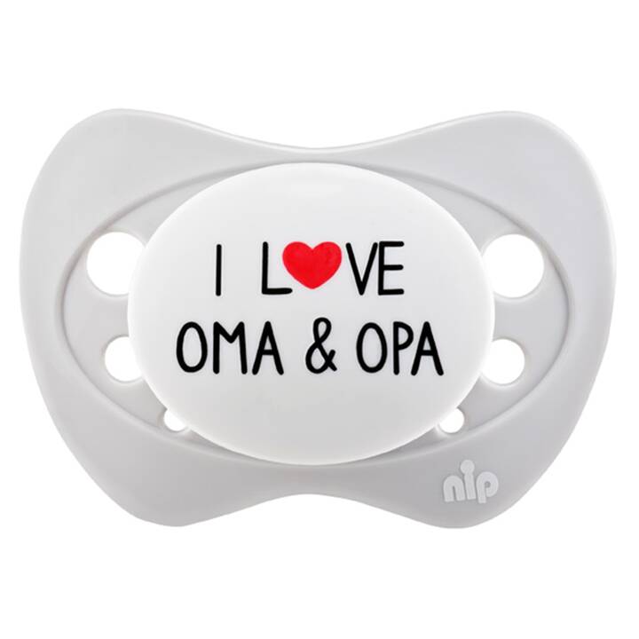 NIP Ciucci Oma & Opa (Bianco, 0 M - 6 M)
