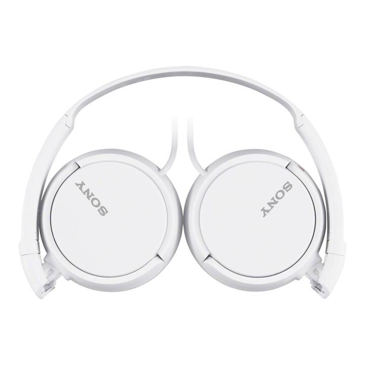 SONY MDR-ZX110APW (On-Ear, Blanc)