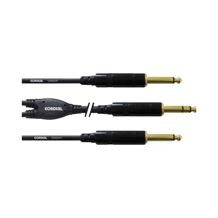 CORDIAL GMBH Câble de raccordement (Jack 6.3 mm, 6 m)