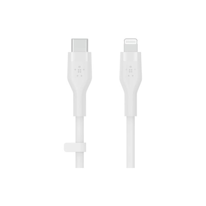 BELKIN Boost Charge Flex Câble (USB C, Lightning, 3 m)