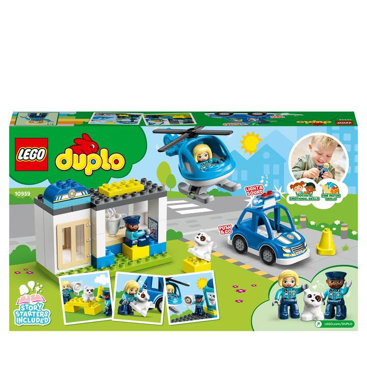 LEGO DUPLO Le commissariat et l’hélicoptère de la police (10959)