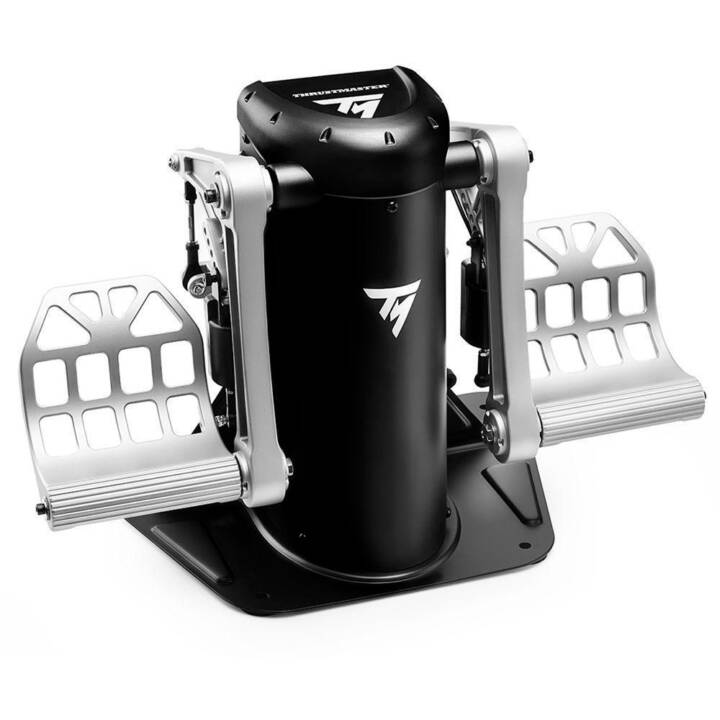 THRUSTMASTER TPR: PENDULAR RUDDER Pédale (Chrome, Noir)