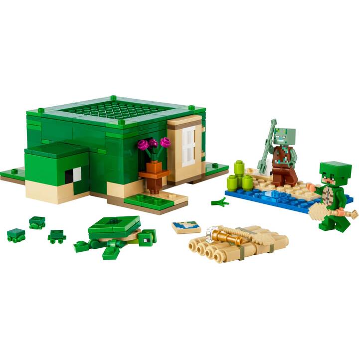 LEGO Minecraft La maison de la plage de la tortue (21254)