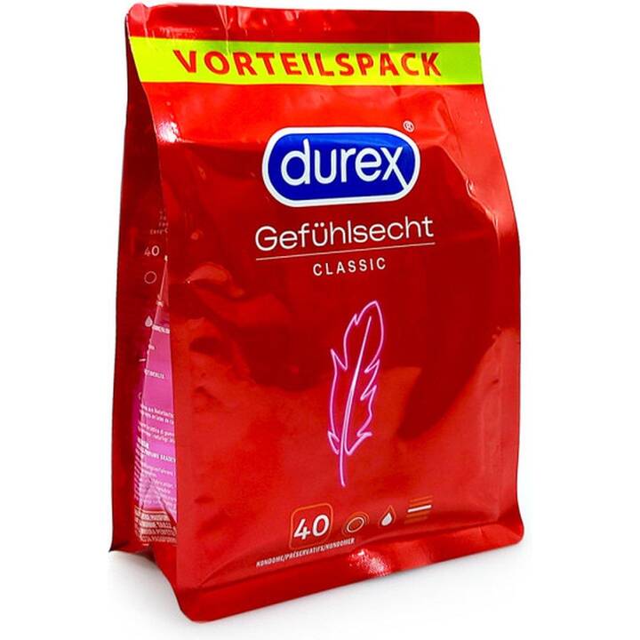 DUREX Kondome Gefühlsecht Classic (40 Stück)