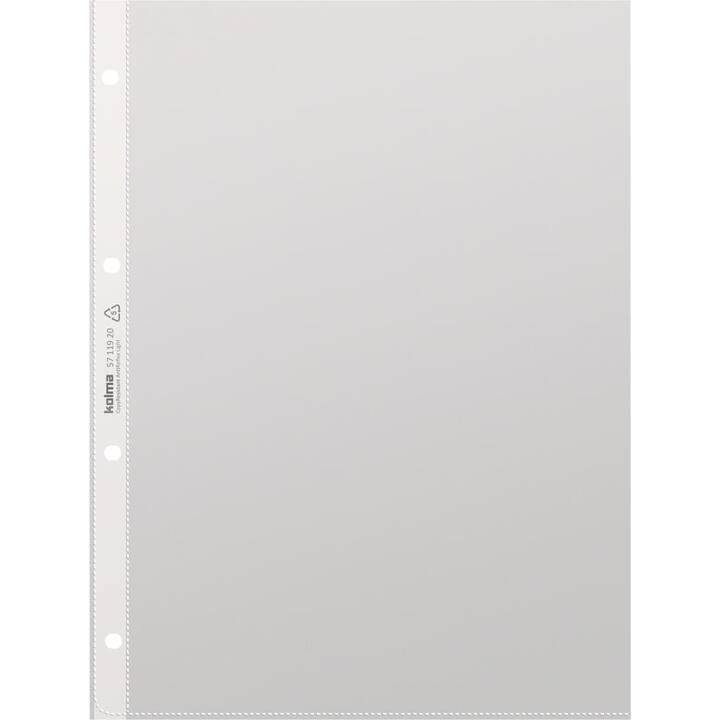 KOLMA RACER Dossiers chemises (Transparent, A4, 100 pièce)