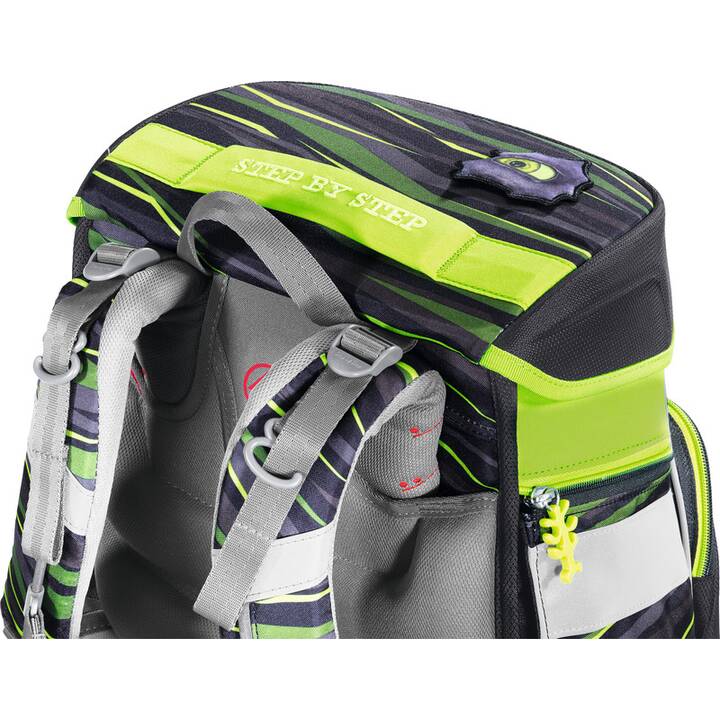 STEP BY STEP Set di borse Space Wild Cat Chiko (20 l, Nero, Verde)