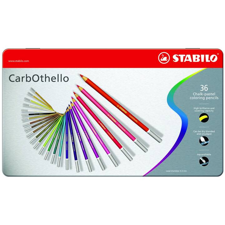 STABILO Pastellkreide CarbOthello (36 Stück)