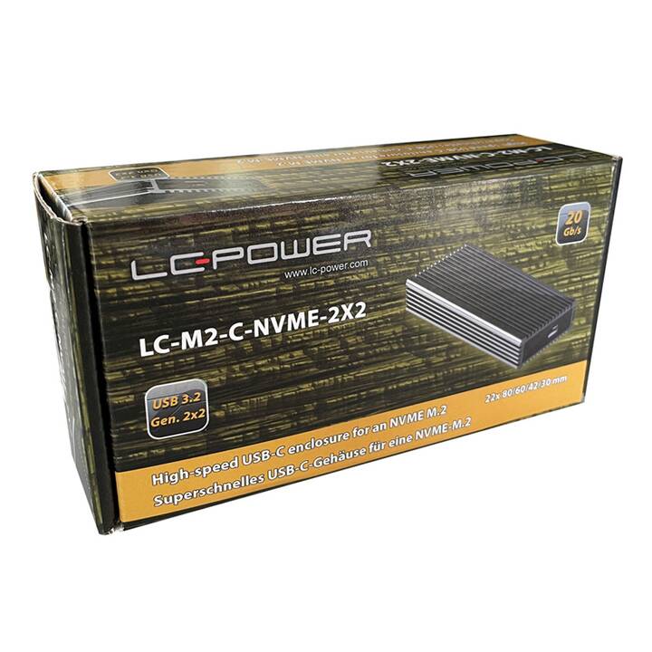 LC POWER LC-M2-C (Externes Laufwerkgehäuse)