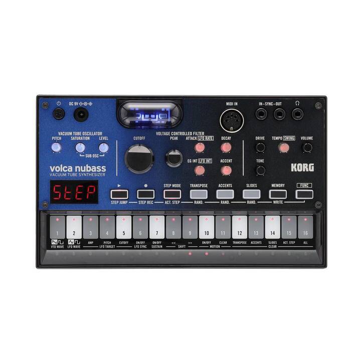 KORG volca nubass (Nero, Blu)