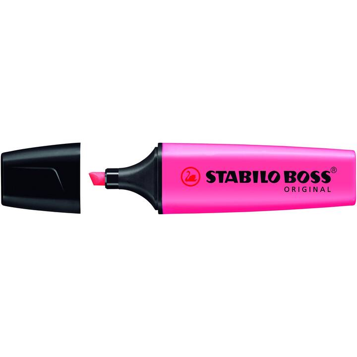 STABILO Evidenziatore Boss Original (Pink, 1 pezzo)