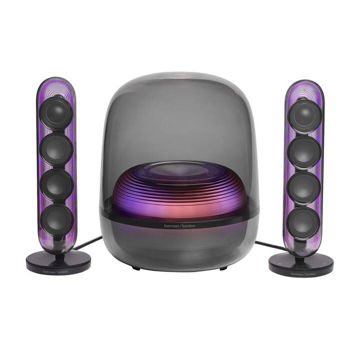 HARMAN / KARDON SoundStick 5 (190 W, Aktiv-Lautsprecher, Schwarz