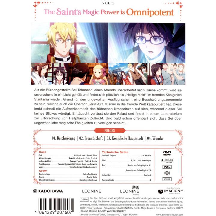 The Saint's Magic Power is Omnipotent - Vol. 1 (DE, JA)