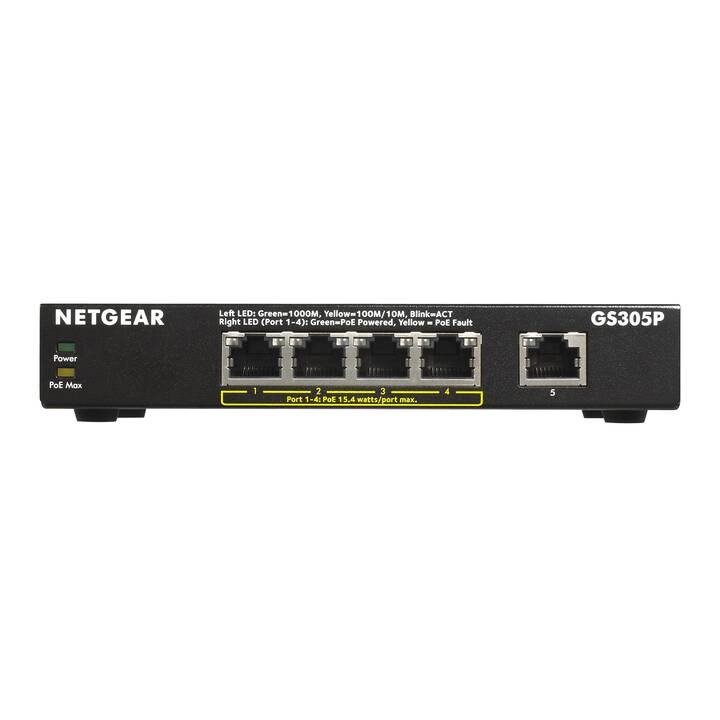 NETGEAR GS305P-200PES 5 Port