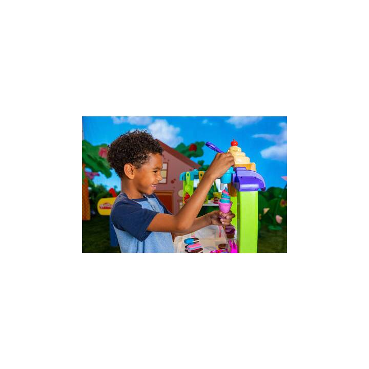 PLAY-DOH Plastilina per bambini Grosser Eiswagen (25x, Multicolore)
