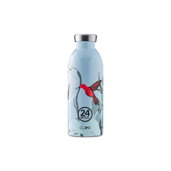 24BOTTLES Thermo Trinkflasche Clima Blue Oasis (0.5 l, Hellblau)