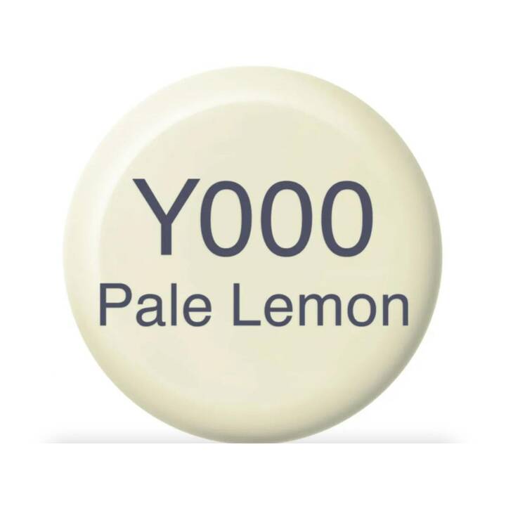 COPIC Encre Y000 - Pale Lemon (Jaune, 12 ml)