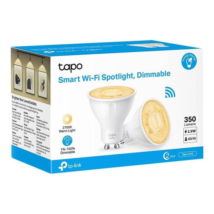 TP-LINK Ampoule LED Tapo L610 (GU10, WLAN, 2.9 W)