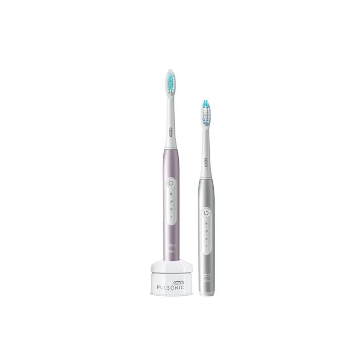 ORAL-B Pulsonic Slim Luxe 4900 (Argento, Rosa)