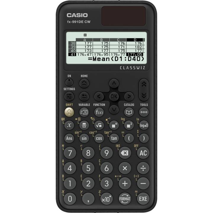 CASIO FX-991DE CW ClassWiz Calculatrice scientifique