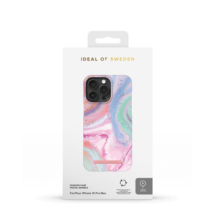 IDEAL OF SWEDEN Backcover (iPhone 14 Pro Max, iPhone 15 Pro Max, Gemustert, Rosa, Mehrfarbig)