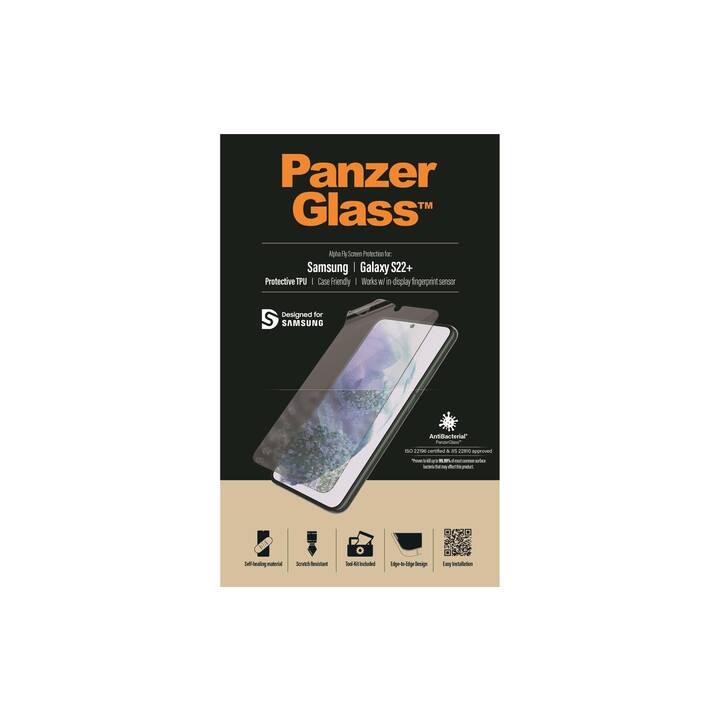 PANZERGLASS Film de protection d'écran Case Friendly (Cristallin, Galaxy S22+ 5G)