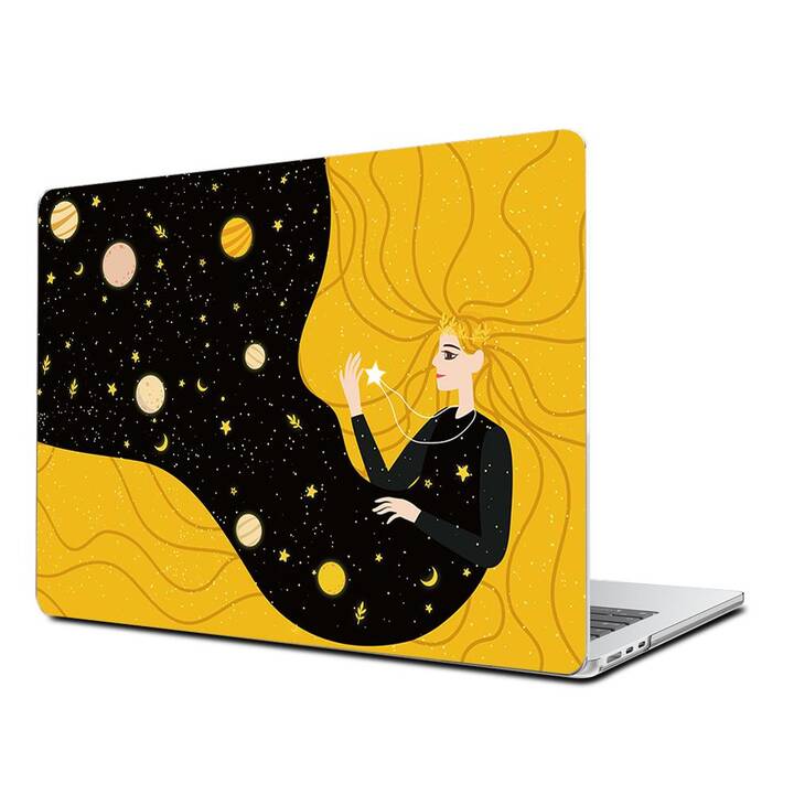 EG Hardcase (MacBook Air 13" M3 2024, Astronaut, Gelb)