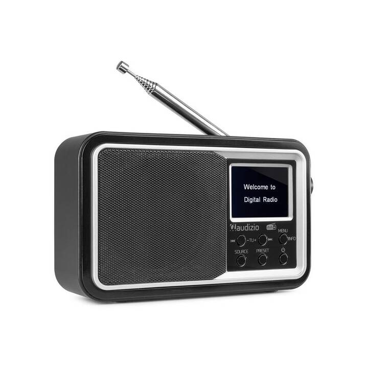 AUDIZIO Anzio Radio digitale (Nero)