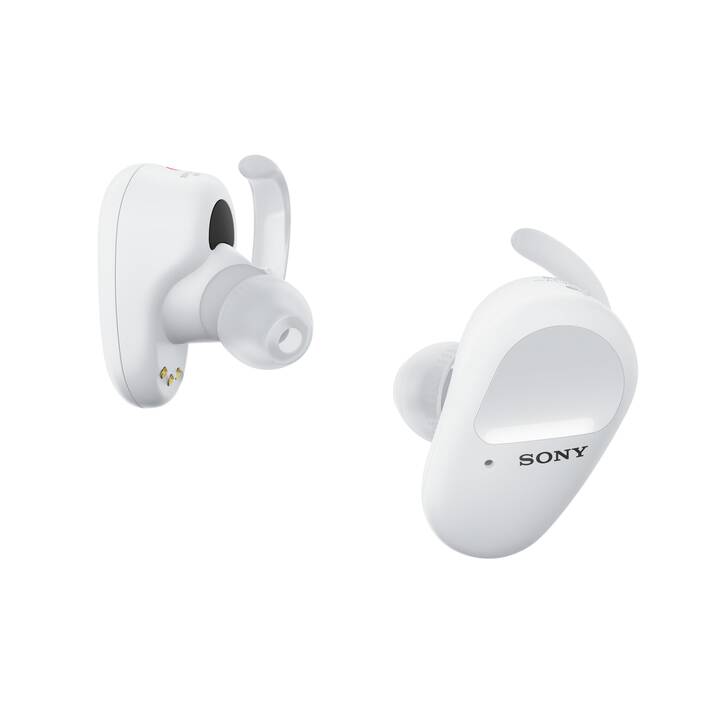 SONY WF-SP800N (In-Ear, Bluetooth 5.0, Bianco)